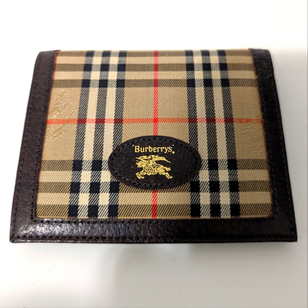 BURBERRY Nova Check Bi-fold Wallet